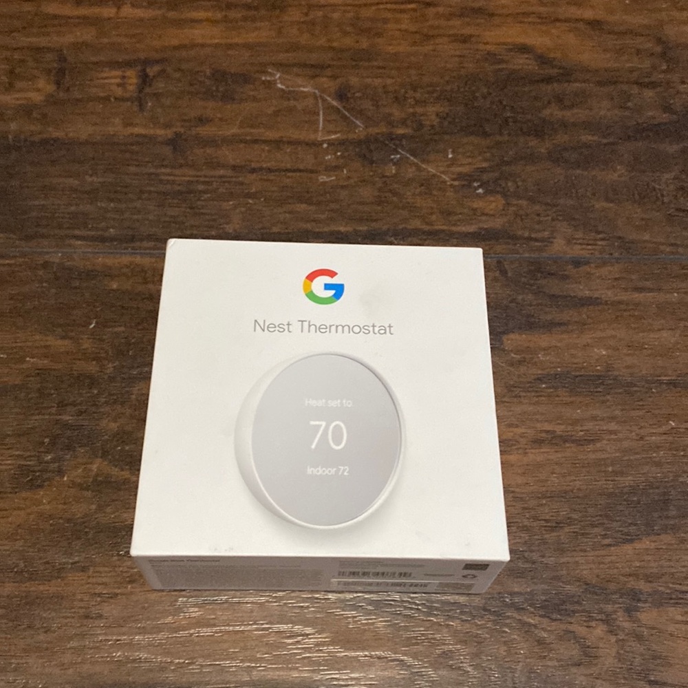 Google Nest Snow Thermostat